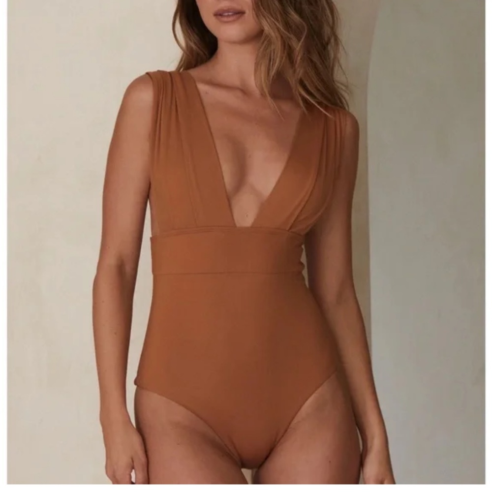 MONDAY SWIMWEAR Aruba One Piece - Toffee